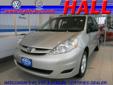 Hall Imports, Inc.
19809 W. Bluemound Road, Brookfield, Wisconsin 53045 -- 877-312-7105
2006 Toyota Sienna LE ALL WHEEL DRIVE Pre-Owned
877-312-7105
Price: $12,991
Call for financing.
Click Here to View All Photos (14)
Call for a free Auto Check.