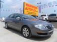 Â .
Â 
2006 Volkswagen Passat Sedan
$11995
Call 888-551-0861
Hammond Autoplex
888-551-0861
2810 W. Church St.,
Hammond, LA 70401
This 2006 Volkswagen Passat 4dr 2.0T Sedan features a 2.0L L4 FI Turbo 4cyl Gasoline engine. It is equipped with a 6 Speed