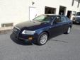 2007 Audi A6 3.2 quattro - $7,995
Phone Wireless Data Link Bluetooth, Security Remote Anti-Theft Alarm System, Stability Control, Verify Options Before Purchase, Power Sunroof, Drivetrain Limited Slip Differential: Center, Drivetrain 4WD Type: Full Time,