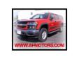 A-F Motors
201 S.Main ST., Â  Adams, WI, US -53910Â  -- 877-609-0692
2007 Chevrolet Colorado LT
Low mileage
Price: $ 19,995
HURRY!!! Be the first to call. 
877-609-0692
About Us:
Â 
As your Adams Chevrolet dealer serving Wisconsin Rapids, Wisconsin Dells and