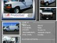 Chevrolet Express Cargo 1500 3dr Cargo Van Automatic 4-Speed White 106112 V6 4.3L V62007 Cargo Van Regional Auto Group (773) 804-6030