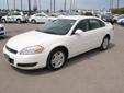 Â .
Â 
2007 Chevrolet Impala LT
$9965
Call 316-734-8834
Financing Available! Rates Starting at 2.89% APRw.a.c
CraigsList Special Value!
Only $9965
Ask for TJ Lee or Chic Fernandez
Call 316-207-5140 or 316-734-8834
Carfax Vehicle History Report Available