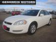 Price: $10975
Make: Chevrolet
Model: Impala
Color: White
Year: 2007
Mileage: 70477
Check out this White 2007 Chevrolet Impala LT with 70,477 miles. It is being listed in Milbank, SD on EasyAutoSales.com.
Source: