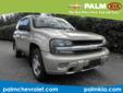 Palm Chevrolet Kia
Hassle Free / Haggle Free Pricing!
2007 Chevrolet TrailBlazer ( Click here to inquire about this vehicle )
Asking Price $ 8,750.00
If you have any questions about this vehicle, please call
Internet Sales
888-587-4332
OR
Click here to