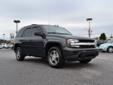 Ballentine Ford Lincoln Mercury
1305 Bypass 72 NE, Greenwood, South Carolina 29649 -- 888-411-3617
2007 Chevrolet TrailBlazer LS Pre-Owned
888-411-3617
Price: $11,995
Receive a Free Carfax Report!
Click Here to View All Photos (9)
Family Owned Business
