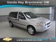 Vande Hey Brantmeier Chevrolet - Buick
614 N. Madison Str., Chilton, Wisconsin 53014 -- 877-507-9689
2007 Chevrolet Uplander LS Pre-Owned
877-507-9689
Price: $12,975
Call for AutoCheck report or any finance questions.
Click Here to View All Photos (12)