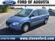 Steven Ford of Augusta
Free Autocheck!
2007 Chrysler Town and Country ( Click here to inquire about this vehicle )
Asking Price $ 11,888.00
If you have any questions about this vehicle, please call
Ask For Brad or Kyle
888-409-4431
OR
Click here to