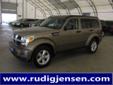 Rudig-Jensen Automotive
1000 Progress Road, New Lisbon, Wisconsin 53950 -- 877-532-6048
2007 Dodge Nitro SLT Pre-Owned
877-532-6048
Price: $18,990
Call for any financing questions.
Click Here to View All Photos (6)
Call for any financing questions.