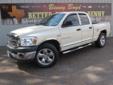 .
2007 Dodge Ram 1500
$15980
Call (512) 948-3430 ext. 52
Benny Boyd CDJ
(512) 948-3430 ext. 52
601 North Key Ave,
Lampasas, TX 76550
This Lone Star is in great condition. Dark Tint. Side Steps. Rear Window. Tow Package. Power Windows, Locks and Seat.