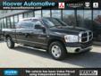 Hoover Mitsubishi
2250 Savannah Hwy, Â  Charleston, SC, US -29414Â  -- 843-206-0629
2007 Dodge Ram 1500 2WD Mega Cab 160.5 SLT
Special
Price: $ 19,995
Free PureCars Value Report! 
843-206-0629
About Us:
Â 
Family owned and operated, serving the Charleston