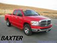 Baxter Chrysler Jeep Dodge
17950 Burt St., Â  Omaha, NE, US -68118Â  -- 402-317-5664
2007 Dodge Ram 1500 SLT
Price Reduced!
Price: $ 18,992
Free CarFax Report! 
402-317-5664
About Us:
Â 
Over 54 years in business! We are part of the largest dealer group in
