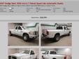 2007 Dodge Ram 3500 SLT HEAVY DUTY QUAD CAB LONG BED DUALLY 4 door Gray interior Automatic transmission 6.7 LITER CUMMINS TURBO DIESEL engine Diesel White exterior 4WD Truck
Call Mike Willis 720-635-2692
eb0838ea5e6447cfb98f94827d2605ae