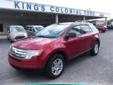 .
2007 Ford Edge SE
$8300
Call (912) 228-3108 ext. 55
Kings Colonial Ford
(912) 228-3108 ext. 55
3265 Community Rd.,
Brunswick, GA 31523
Grand and graceful, this 2007 Ford Edge banished all limitations in creating every last detail. It comes equipped with