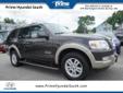 2007 Ford Explorer Eddie Bauer - $11,000
7 PASSENGER!! 2007 Ford Explorer Eddie Bauer 4WD in Dark Stone. At Prime Hyundai South, All Of Our Pre-Owned Vehicles Go Through A 120 Point Safety Inspection. Service Performed On This Vehicle Includes--Equipment
