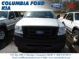 .
2007 Ford F-150
$10900
Call (860) 724-4073
Columbia Ford Kia
(860) 724-4073
234 Route 6,
Columbia, CT 06237
This car sparkles! Great MPG: 20 MPG Hwy*** This adaptable Truck will have you excited to drive to work, even on Mondays* Includes a CARFAX