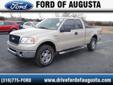 Steven Ford of Augusta
We Do Not Allow Unhappy Customers!
Â 
2007 Ford F-150 ( Click here to inquire about this vehicle )
Â 
If you have any questions about this vehicle, please call
Ask For Brad or Kyle 888-409-4431
OR
Click here to inquire about this