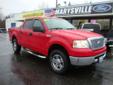 Marysville Ford
3520 136th St NE, Marysville, Washington 98270 -- 888-360-6536
2007 Ford F-150 Pre-Owned
888-360-6536
Price: $23,988
Call for a Free Carfax!
Click Here to View All Photos (16)
All Vehicles Pass a Multi Point Inspection!
Description:
Â 
