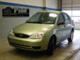 Â .
Â 
2007 Ford Focus 4dr Sdn SE
$11991
Call (219) 230-3599 ext. 95
Pine Ford Lincoln
(219) 230-3599 ext. 95
1522 E Lincolnway,
LaPorte, IN 46350
EPA 37 MPG Hwy/27 MPG City! SE trim. Spotless, GREAT MILES 19,859! CD Player, A wonderful small car that's fun