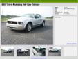 2007 Ford Mustang 2dr Cpe Deluxe Coupe 6 Cylinders Rear Wheel Drive Automatic
o49DKT 1BDGHM suv02U cy2BIK