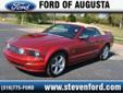 Steven Ford of Augusta
We Do Not Allow Unhappy Customers!
2007 Ford Mustang ( Click here to inquire about this vehicle )
Asking Price $ 22,688.00
If you have any questions about this vehicle, please call
Ask For Brad or Kyle
888-409-4431
OR
Click here to