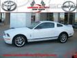 Landers McLarty Toyota Scion
2970 Huntsville Hwy, Fayetville, Tennessee 37334 -- 888-556-5295
2007 Ford Mustang SHELBY GT500 Pre-Owned
888-556-5295
Price: $30,500
Free Lifetime Powertrain Warranty on All New & Select Pre-Owned!
Click Here to View All
