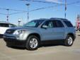 Â .
Â 
2007 GMC Acadia
$19987
Call 620-412-2253
John North Ford
620-412-2253
3002 W Highway 50,
Emporia, KS 66801
620-412-2253
SAVINGS EVENT
Vehicle Price: 19987
Mileage: 92982
Engine: Gas V6 3.6L/220
Body Style: SUV
Transmission: Automatic
Exterior Color: