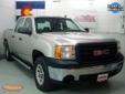 Mike Shaw Buick GMC
1313 Motor City Dr., Colorado Springs, Colorado 80906 -- 866-813-9117
2007 GMC Sierra 1500 Pre-Owned
866-813-9117
Price: $17,991
2 Years Free Oil!
Click Here to View All Photos (26)
Free CarFax!
Description:
Â 
Vortec 5.3L V8 SFI