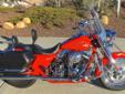 2007 Harley Davidson Screamin' Eagle Road King FLHRSE3 (CVO) Excellent condition. 7040 miles, always garaged.
Lots of extras included (listed below) with all original equipment.
Features of the Harley Davidson 2007 FLHRSE3 Screamin' Eagle Road King