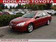 .
2007 Honda Accord I4 AT LX SE
$13523
Call (425) 341-1789
Rodland Toyota
(425) 341-1789
7125 Evergreen Way,
Financing Options!, WA 98203
LOCALLY OWNED AND TRADED IN! The Honda Accord is a GREAT RELIABLE VEHICLE, PERFECT for those DAILY COMMUTERS! Has a