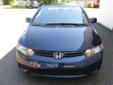 
Looking for style and reliability?? Well STOP SEARCHING Now! Here it is 2007 Honda Civic LX Coupe for sell! LOW...LOW.. MILES..JUST A GREAT CAR WITH ALL YOUR WANTS AND NEEDS... *** The Mileage is 32,538 and my asking price is $5000.2 Door, Automatic