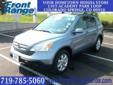 Â .
Â 
2007 Honda CR-V
$17348
Call 719-785-5060
Front Range Honda
719-785-5060
1103 Academy Park Loop,
Colorado Springs, CO 80910
CR-V EX-L, AWD, Heated Reclining Front Bucket Seats, Leather Seat Trim, Navigation System, and Power moonroof. Don't bother