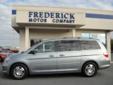 Â .
Â 
2007 Honda Odyssey
$16991
Call (877) 892-0141 ext. 154
The Frederick Motor Company
(877) 892-0141 ext. 154
1 Waverley Drive,
Frederick, MD 21702
Attention soccer moms! This van will serve you well. Honda reliability and at a price anyone can afford.