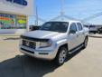 Orr Honda
4602 St. Michael Dr., Texarkana, Texas 75503 -- 903-276-4417
2007 Honda Ridgeline-4WD RT Pre-Owned
903-276-4417
Price: $14,833
Receive a Free Vehicle History Report!
Click Here to View All Photos (27)
All of our Vehicles are Quality Inspected!