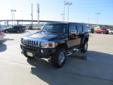 Orr Honda
4602 St. Michael Dr., Texarkana, Texas 75503 -- 903-276-4417
2007 Hummer H3-Four Wheel Drive SUV Pre-Owned
903-276-4417
Price: $17,990
All of our Vehicles are Quality Inspected!
Click Here to View All Photos (26)
All of our Vehicles are Quality