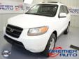 2007 Hyundai Santa Fe 4D Sport Utility - $12,347
Alloy wheels, Heated Seats, MP3 decoder, XM Satellite Radio, Auxiliary Audio Input, Dual front impact airbags, and Dual front side impact airbags. This 2007 Hyundai Santa Fe has a great cockpit layout, with