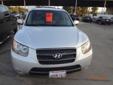 Price: $11995
Make: Hyundai
Model: Santa Fe
Color: Silver
Year: 2007
Mileage: 86016
Check out this Silver 2007 Hyundai Santa Fe SE with 86,016 miles. It is being listed in Marigold, CA on EasyAutoSales.com.
Source: