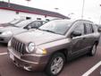 .
2007 Jeep Compass Sport
$8688
Call (567) 207-3577 ext. 182
Buckeye Chrysler Dodge Jeep
(567) 207-3577 ext. 182
278 Mansfield Ave,
Shelby, OH 44875
Runs mint!!! 4 Wheel Drive* This SUV has less than 89k miles... Own the road at every turn* Safety