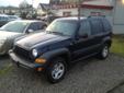 2007 Jeep Liberty
Exterior Blue. InteriorGray.
86,041 Miles.
4 doors
Four Wheel Drive
SUV
Contact Felten Motors 541-375-0622
138 NW Garden Valley Blvd., Roseburg, OR, 97470
Vehicle Description
2007 Jeep Liberty Sport Utility 4D with 3.7L V6, Automatic