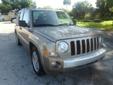 2007 Jeep Patriot 2WD 4dr Limited
Exterior Gold. Interior.
118,658 Miles.
4 doors
Front Wheel Drive
SUV
Contact Ideal Used Cars, Inc 239-337-0039
2733 Fowler St, Fort Myers, FL, 33901
Vehicle Description
bhi01N det0KT x027EU ao68FR