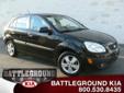 Â .
Â 
2007 Kia Rio
$10995
Call 336-282-0115
Battleground Kia
336-282-0115
2927 Battleground Avenue,
Greensboro, NC 27408
Being practical doesn't mean you have to take the joy out of life. That's the thinking behind the Rio. It's affordable and likes a good