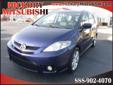 Hickory Mitsubishi
1775 Catawba Valley Blvd SE, Hickory , North Carolina 28602 -- 866-294-4659
2007 Mazda MAZDA5 Touring Hatchback Pre-Owned
866-294-4659
Price: $10,975
Free Car Fax Report on our website!
Free Car Fax Report on our website!
Description:
