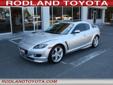 .
2007 Mazda RX-8
$12394
Call (425) 341-1789
Rodland Toyota
(425) 341-1789
7125 Evergreen Way,
Financing Options!, WA 98203
The Mazda RX-8 is a GREAT SPORTS CAR! LOCALLY OWNED AND TRADED IN! LOADED with LOTS OF OPTIONS including...POWER HEATED SEATS,