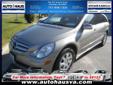 Auto Haus
101 Greene Drive, Yorktown, Virginia 23692 -- 888-285-0937
2007 Mercedes-Benz R350 R Class Pre-Owned
888-285-0937
Price: $23,980
Virginia's premier independent "German Automotive Specialist" Call Jon 888-285-0937
Click Here to View All Photos