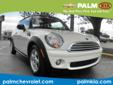 Palm Chevrolet Kia
The Best Price First. Fast & Easy!
2007 MINI Cooper ( Click here to inquire about this vehicle )
Asking Price $ 13,800.00
If you have any questions about this vehicle, please call
Internet Sales
888-587-4332
OR
Click here to inquire