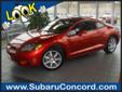 Subaru Concord
853 Concord Parkway S, Concord, North Carolina 28027 -- 866-985-4555
2007 Mitsubishi Eclipse SE Hatchback Pre-Owned
866-985-4555
Price: $13,452
Free Car Fax Report on our website! Convenient Location!
Click Here to View All Photos (50)
Free
