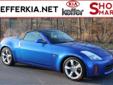 Keffer Kia
271 West Plaza Dr., Mooresville, North Carolina 28117 -- 888-722-8354
2007 Nissan 350Z 2DR ROADSTER TOUR AT Pre-Owned
888-722-8354
Price: $22,995
Call and Schedule a Test Drive Today!
Click Here to View All Photos (17)
Call and Schedule a Test