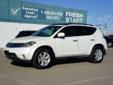 Â .
Â 
2007 Nissan Murano
$17975
Call 620-412-2253
John North Ford
620-412-2253
3002 W Highway 50,
Emporia, KS 66801
CALL FOR OUR WEEKLY SPECIALS
620-412-2253
Click here for more information on this vehicle
Vehicle Price: 17975
Mileage: 87040
Engine: Gas V6