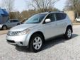 Â .
Â 
2007 Nissan Murano
$16995
Call
Lincoln Road Autoplex
4345 Lincoln Road Ext.,
Hattiesburg, MS 39402
For more information contact Lincoln Road Autoplex at 601-336-5242.
Vehicle Price: 16995
Mileage: 81923
Engine: V6 3.5l
Body Style: Suv
Transmission: