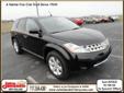 John Sauder Chevrolet
2007 Nissan Murano S Pre-Owned
$19,995
CALL - 717-354-4381
(VEHICLE PRICE DOES NOT INCLUDE TAX, TITLE AND LICENSE)
Model
Murano S
Body type
SUV AWD
Stock No
15452P
Mileage
29092
Interior Color
Charcoal
VIN
JN8AZ08W37W654960
Exterior