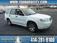 Subaru City
4640 South 27th Street, Â  Milwaukee , WI, US -53005Â  -- 877-892-0664
2007 Subaru Forester 2.5 X
Price: $ 11,995
Call For a free Car Fax report 
877-892-0664
About Us:
Â 
Subaru City of Milwaukee, located at 4640 S 27th St in Milwaukee, WI, is
